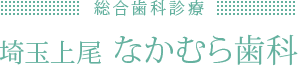 【総合歯科診療】埼玉上尾 なかむら歯科